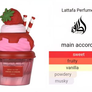 berry on top perfume 75ml edp lattafa unisex